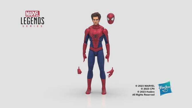Marvel Spider-Man Legends The Amazing Spider-Man Action Figure, 2 of 10, play video