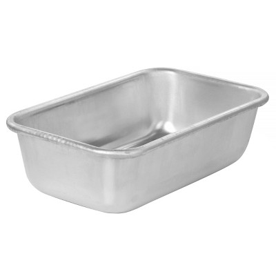 Stainless Steel Bread Loaf Pan, 3 Compartments, 2.75