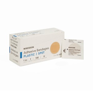 McKesson Spot Adhesive Bandages, Flexible Plastic - 1 of 4