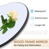 Dovelina Wood Frame Arch Top Full Length Mirror Leaning Mirror - 4 of 4