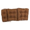 Blazing Needles, 20-inch by 42-inch Spun Polyester Solid Outdoor Tufted Chair Cushion - 2 of 2