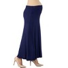 Maternity Elastic Waist Maxi Skirt - 24seven Comfort Apparel™ - 2 of 4