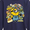 Boys' - Despicable Me Minions - Minion & Banana Stickers Long Sleeve Graphic T-Shirt - 2 of 4