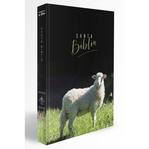 Biblia Rvr60 Letra Grande Tamaño Manual, Tapa Dura Con Nombres de Dios, Cordero de Dios / Spanish Bible Rvr60 Handy Size LP with Names of God, Lamb - 1 of 1
