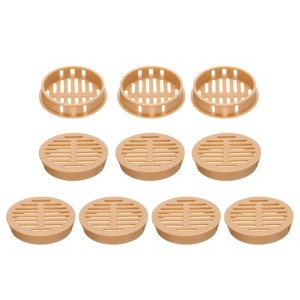 Unique Bargains Durable Impact-Resistant Scratch-Resistant Moisture-Resistant Air Vent Covers 10 Pcs - 1 of 4