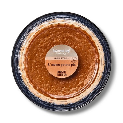 8" Sweet Potato Pie - 22oz - Favorite Day™