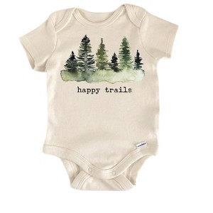 Happy Trails Adventure - Baby Boy Girl Clothes Infant Onesie® Funny Cute Newborn GS1 - 1 of 1