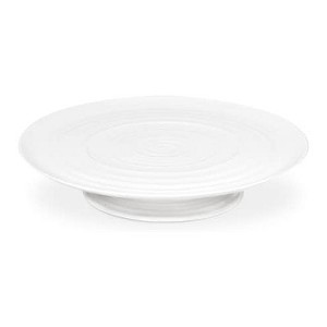 Portmeirion Sophie Conran Footed Cake Plate - White - 12.25 Inch x 2.5 Inch - 1 of 3