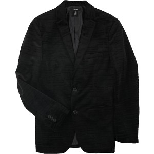 Alfani Mens Textured Velvet Two Button Blazer Jacket - 1 of 1