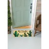 Evergreen No Pricks Allowed Indoor Outdoor Natural Coir Doormat 1'4"x2'4" Multicolored - 2 of 4