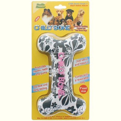 Multipet Floral Designed Chilly Bone Dog Toy