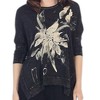 Women's Floret Cotton Dolman Sleeve Top - Jess & Jane - 2 of 2
