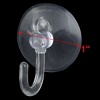 Unique Bargains Towel Hat Coat Bag Wall Window Rubber Suction Cup Hooks 15 Pcs - 2 of 3