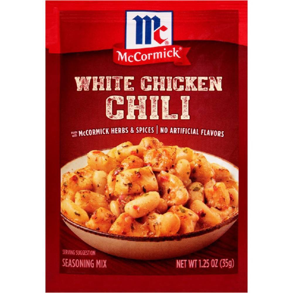 UPC 052100007809 product image for McCormick White Chicken Chili Seasoning Mix - 1.25oz | upcitemdb.com