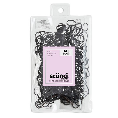 scünci Mixed Size Polyband Hair Ties - 300pc
