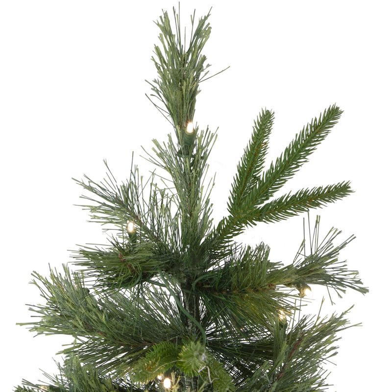 Northlight 7.5' Prelit Artificial Christmas Tree Ashcroft Cashmere Pine - Warm White LED Lights, 4 of 8