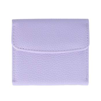 Buxton Women's Solid Color Mini Trifold Wallet