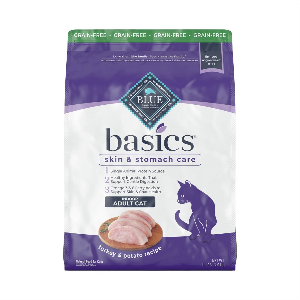 UPC 859610007028 product image for Blue Buffalo Basics Basics Skin & Stomach Care Grain Free Natural Indoor with Tu | upcitemdb.com