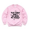 Simply Sage Market S.W.Smiley Don't Go With My Outfit Smiley Faces Sweatshirt - 2 of 4