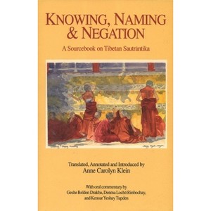 Knowing, Naming and Negation - (Translations in Indo-Tibetan Buddhism) (Hardcover) - 1 of 1