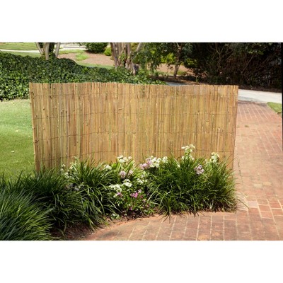 4' x 8' Bamboo Garden Fencing Natural - Gardenpath