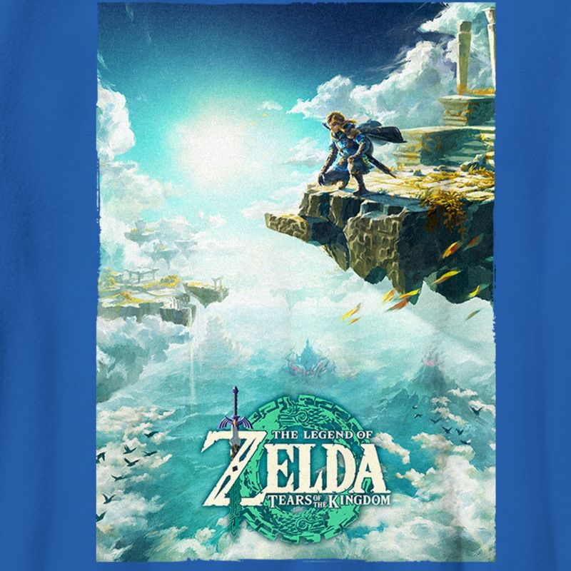 Boy's Nintendo The Legend of Zelda: Tears of the Kingdom Game Poster T-Shirt, 2 of 6