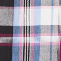 black medallion plaid