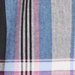 black medallion plaid