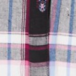 black medallion plaid