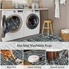 Lahome Boho Moroccan Runner Rug, Washable Black White 2x6 Kitchen Runner Rug Non Slip - 4 of 4