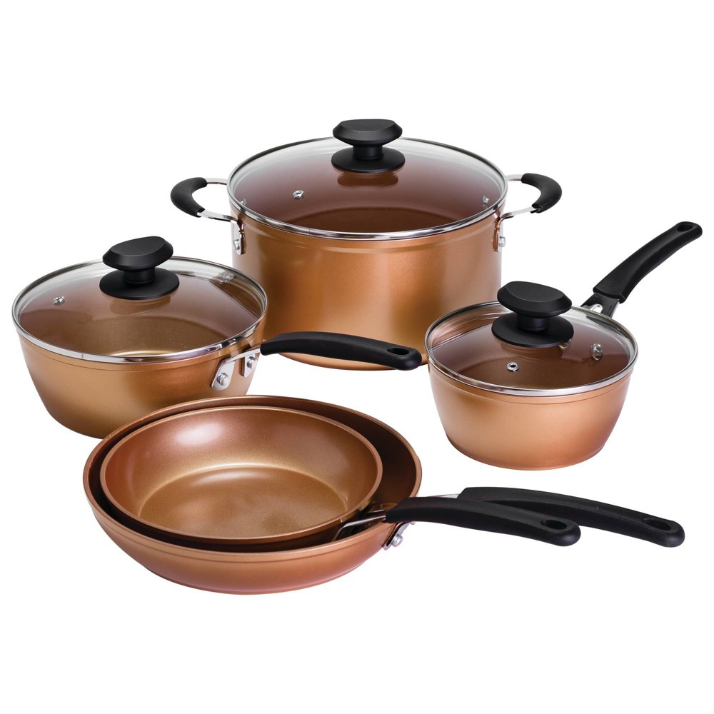 UPC 741393444124 product image for Ecolution 8pc Endure Titanium Guard Cookware Set | upcitemdb.com