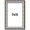 PosterPalooza | Photo Size Slim Profile Silver Frame - UV Acrylic, Foam Board Backing, Hanging Hardware - 2 of 4
