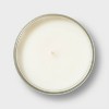 Glass Fuego y Flor Jar Candle White 11.5oz - 4 of 4