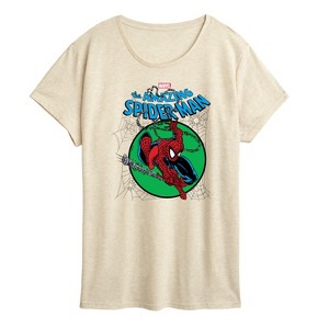 Women's - Marvel - Green Circle Short Sleeve Graphic T-Shirt - 1 of 3