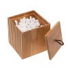Bath Bliss Oslo Square Bamboo Storage Jar Small - 2 of 4