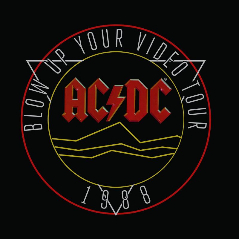 ACDC Blow Up Your Video Men's Black T-shirt, 2 of 4