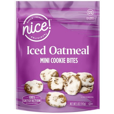 Nice! Mini Cookie Bites Iced Oatmeal 5.0 oz