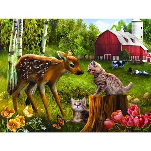 Sunsout Want to be Friends 500 pc   Jigsaw Puzzle 28618 - 1 of 4