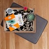 DorisciciArt Mid Century Modern Floral F Rectangular Tray - Deny Designs - 2 of 2