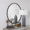 Uttermost Ada Round Steel Mirror - 4 of 4