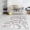 Hauteloom Mave Roads Washable Rug for Kids - 2 of 4