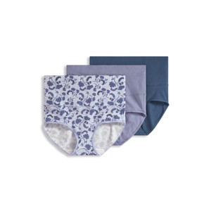 Jockey Women's Skimmies Cotton Stretch 360° Tummy Smoothing Brief - 3 Pack - 1 of 4