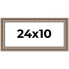 PosterPalooza | Panoramic Ornate Gold Picture Frame - UV Acrylic, Foam Board Backing, Hanging Hardware - 2 of 4