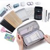 Paaaawaters Pencil Case, Large Storage Organizer for Stationery, Back - to - School Essential, Teacher Must - have, Big Pencil Pouch - 2 of 4