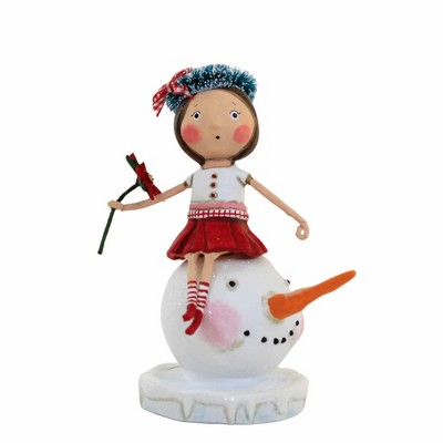 Lori Mitchell 6.5 Inch Merry And Bright Christmas Winter Snowball Figurines