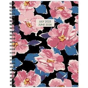 Willow Creek Press Pink Florals Academic July 2025 - June 2026 8.5"x11" Weekly Monthly Softcover Planner - 1 of 4