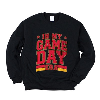 Simply Sage Market Women's Graphic Sweatshirt In My Game Day Era - Red