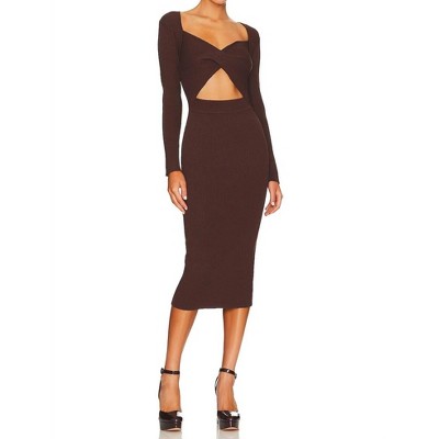 Women's Avril Midi Dress - line and dot