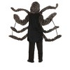 HalloweenCostumes.com Kid's Hooded Grey Tarantula Costume | Spider Costumes - 2 of 4