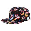 Kirby Sublimated all Over print Flat Bill Snapback Hat - 2 of 4
